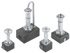 PIV valves on base